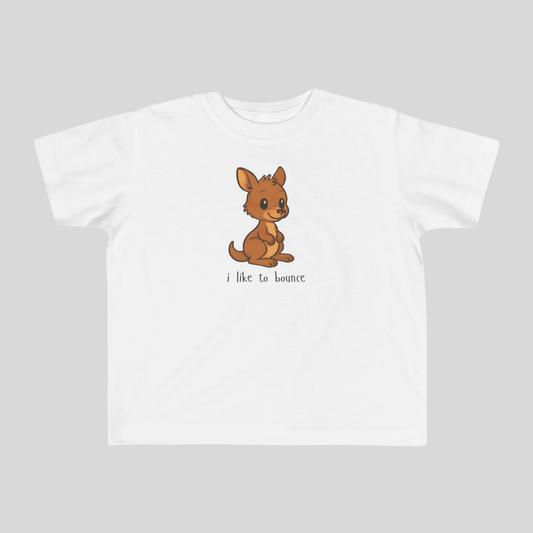 I like to Bounce - Australian Toddler T-shirt - Kids clothes - aunt uncle gifts - aussie themed - australian baby