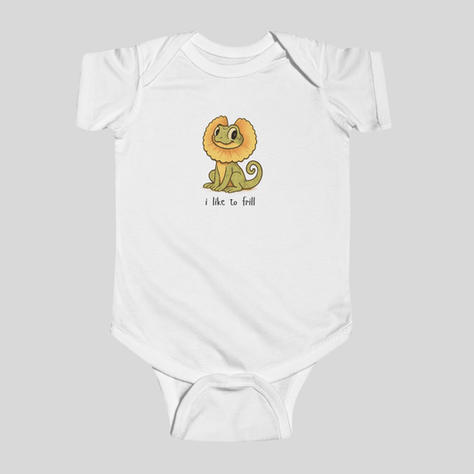 I like to Frill - Australian Baby Bodysuit - Kids clothes - aunt uncle gift - australian baby - baby bodysuit