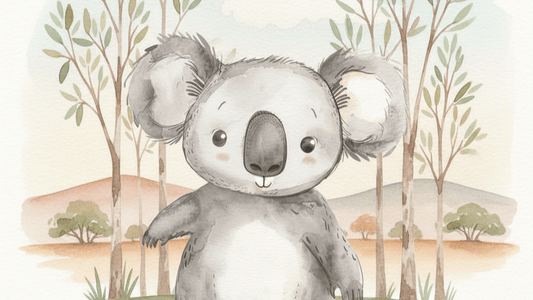 Meet Kylie the Koala - Queen of Chill - Designs for Aussie Babys