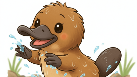Meet Penny the Platypus - just a little bit Quirky - Designs for Aussie Babys