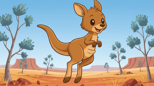 Meet Robbie the Roo - full of Aussie Attitude - Designs for Aussie Babys
