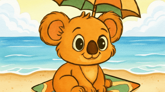 Meet Sunny the Koala - Designs for Aussie Babys