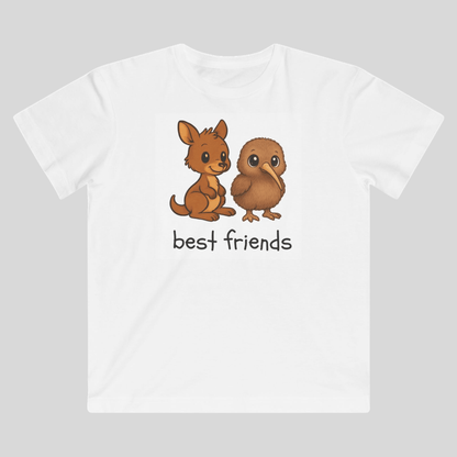 Best Friends - Australian and New Zealand - Kids T-Shirt - Kids clothes - aunt uncle gifts - aussie kiwi - wildlife