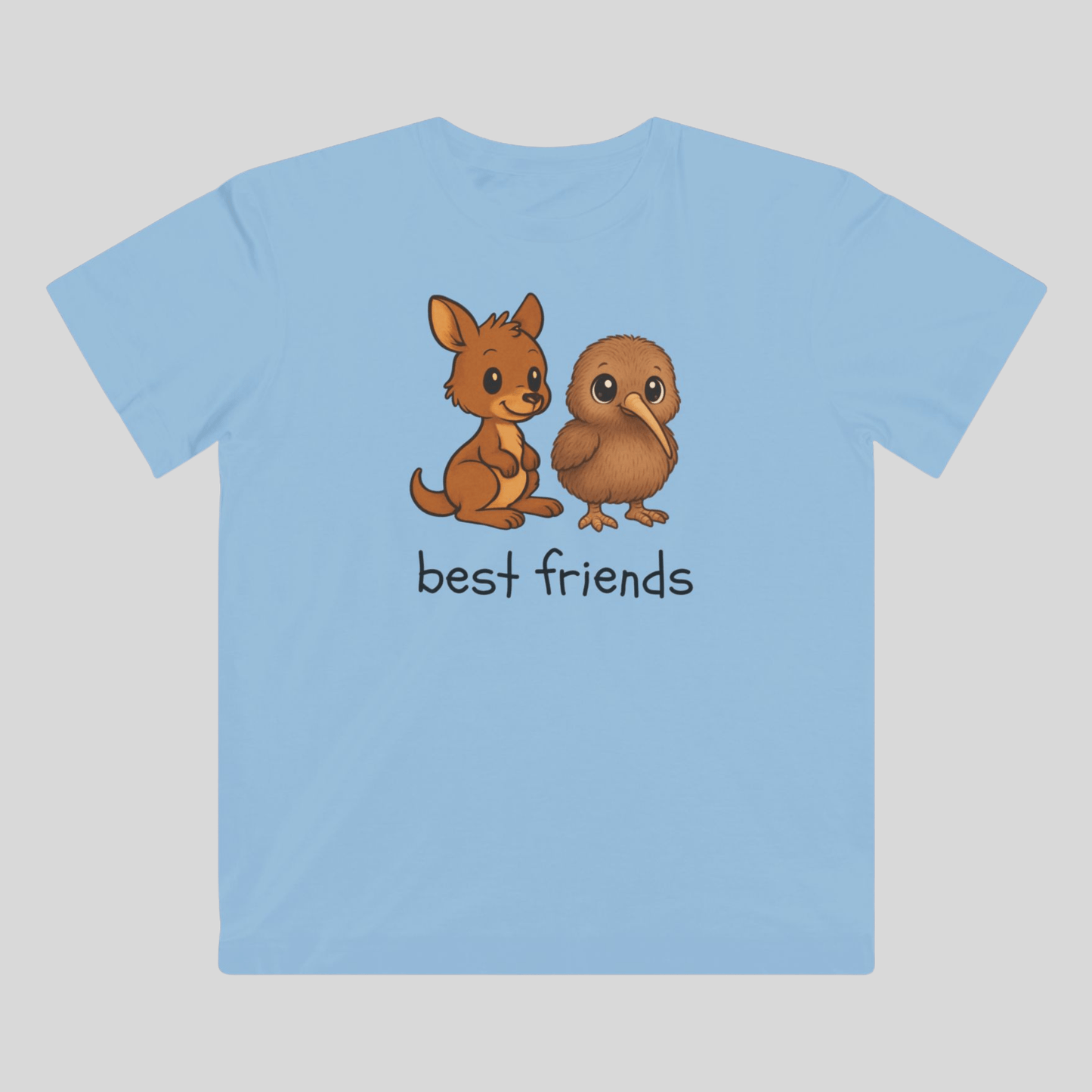 Best Friends - Australian and New Zealand - Kids T-Shirt - Kids clothes - aunt uncle gifts - aussie kiwi -  wildlife
