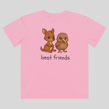 Best Friends - Australian and New Zealand - Kids T-Shirt - Kids clothes - aunt uncle gifts - aussie kiwi - wildlife