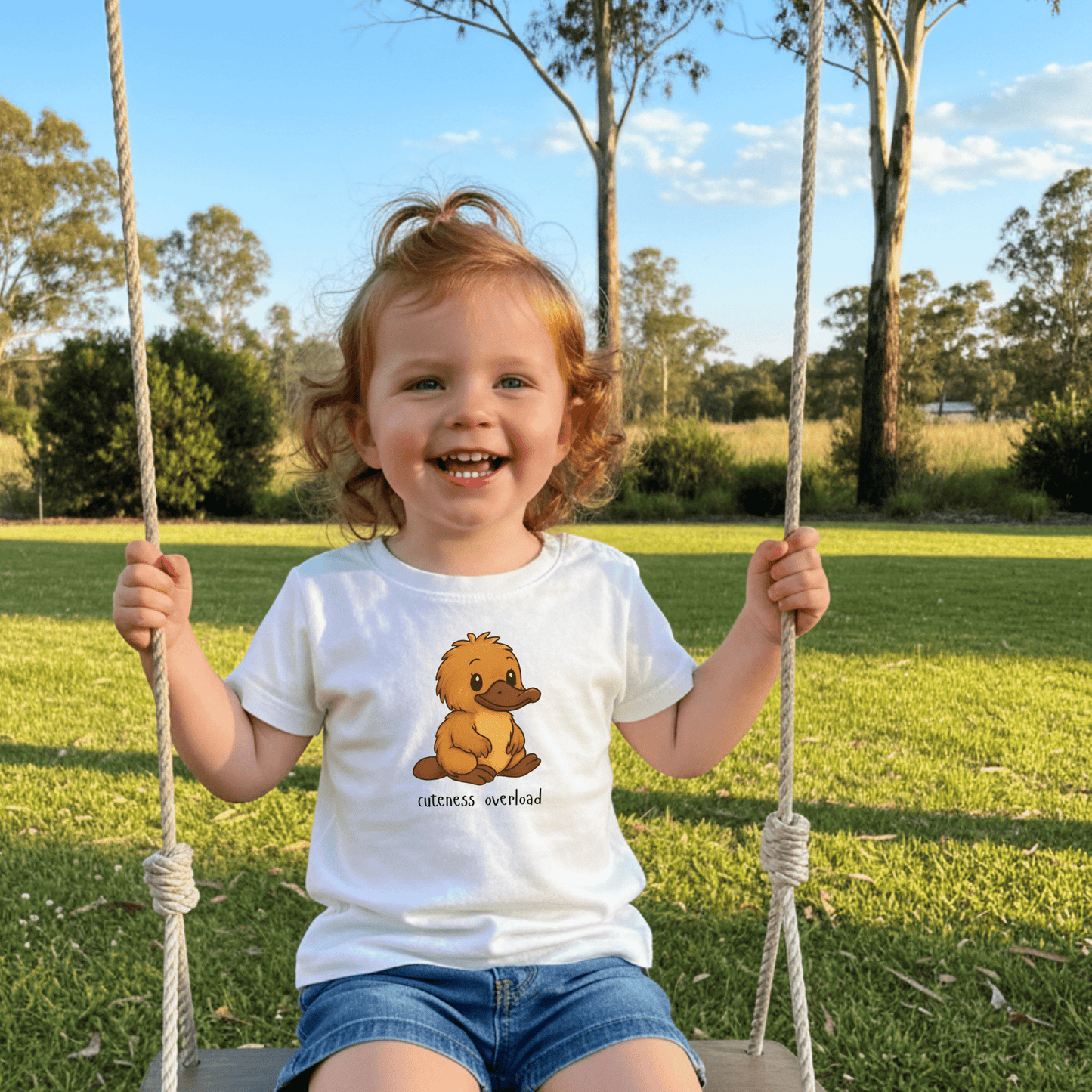 Cuteness Overload - Australian Toddler T-shirt - Kids clothes - aunt uncle gifts - aussie themed - australian baby