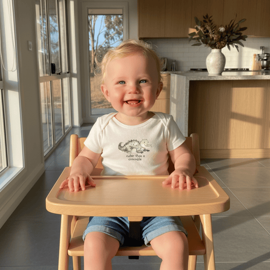Cuter than a crocodile - Australian Baby Bodysuit - Kids clothes - aunt uncle gifts - aussie baby - australian baby
