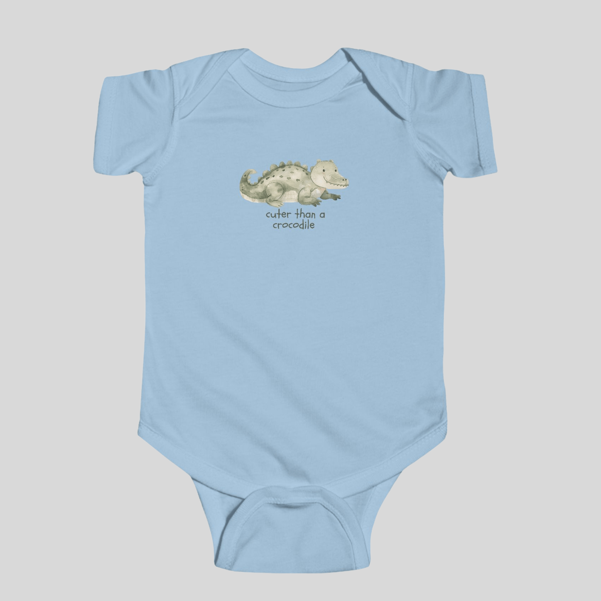 Cuter than a crocodile - Australian Baby Bodysuit - Kids clothes - aunt uncle gifts - aussie baby - australian baby
