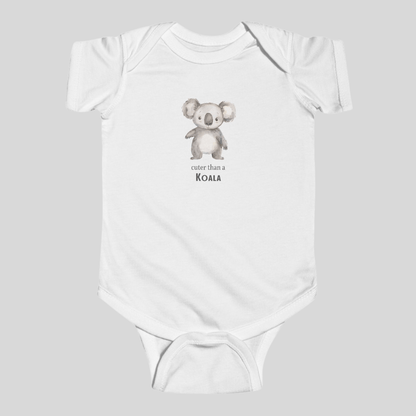 Cuter than a Koala - Australian Baby Bodysuit - Kids clothes - aunt uncle gifts - aussie baby - australian baby