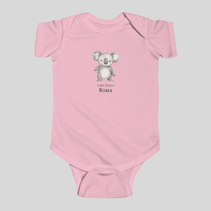 Cuter than a Koala - Australian Baby Bodysuit - Kids clothes - aunt uncle gifts - aussie baby - australian baby