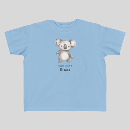 Cuter than a Koala - Australian Toddler T-shirt - Baby T-shirt - aunt uncle gifts - aussie themed - australian baby
