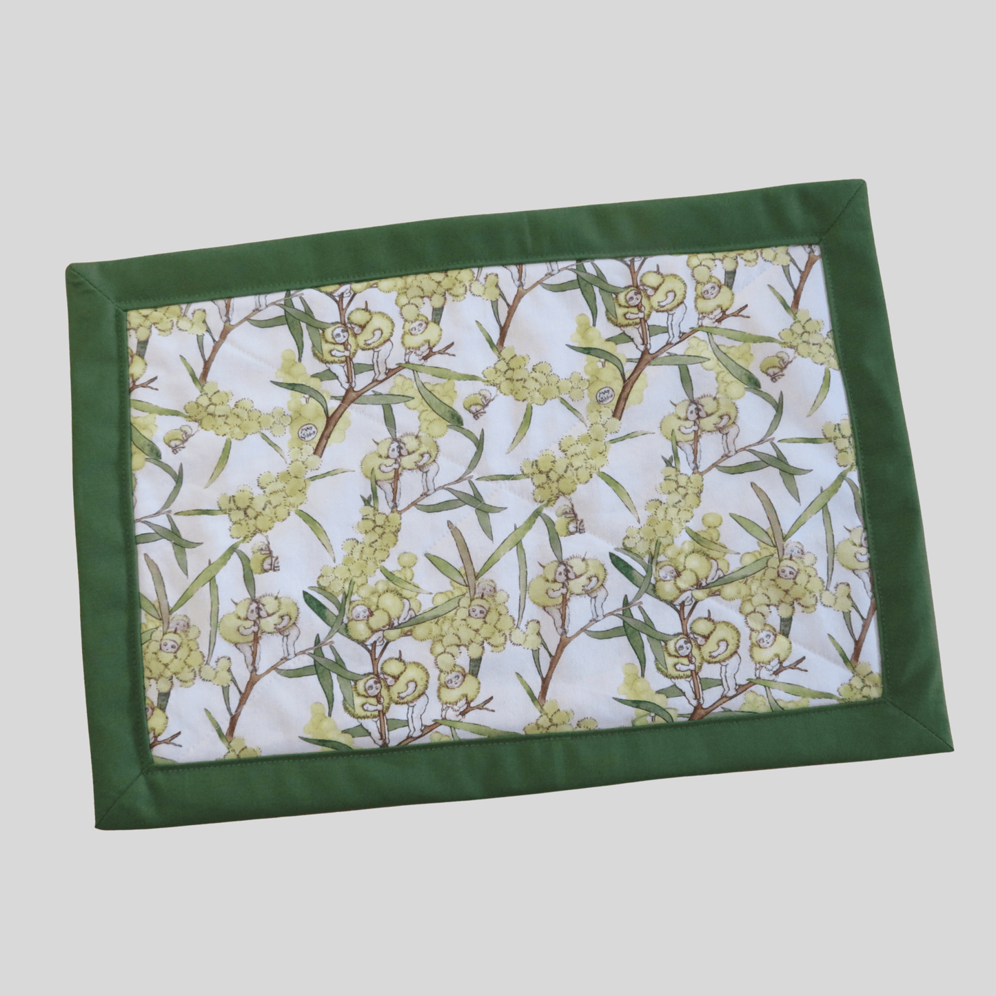 Gumnut Babies Placemats - Set of 2 - Soft & Washable - Kitchen Accessories - adult gifts - aunt uncle gifts - aussie kids