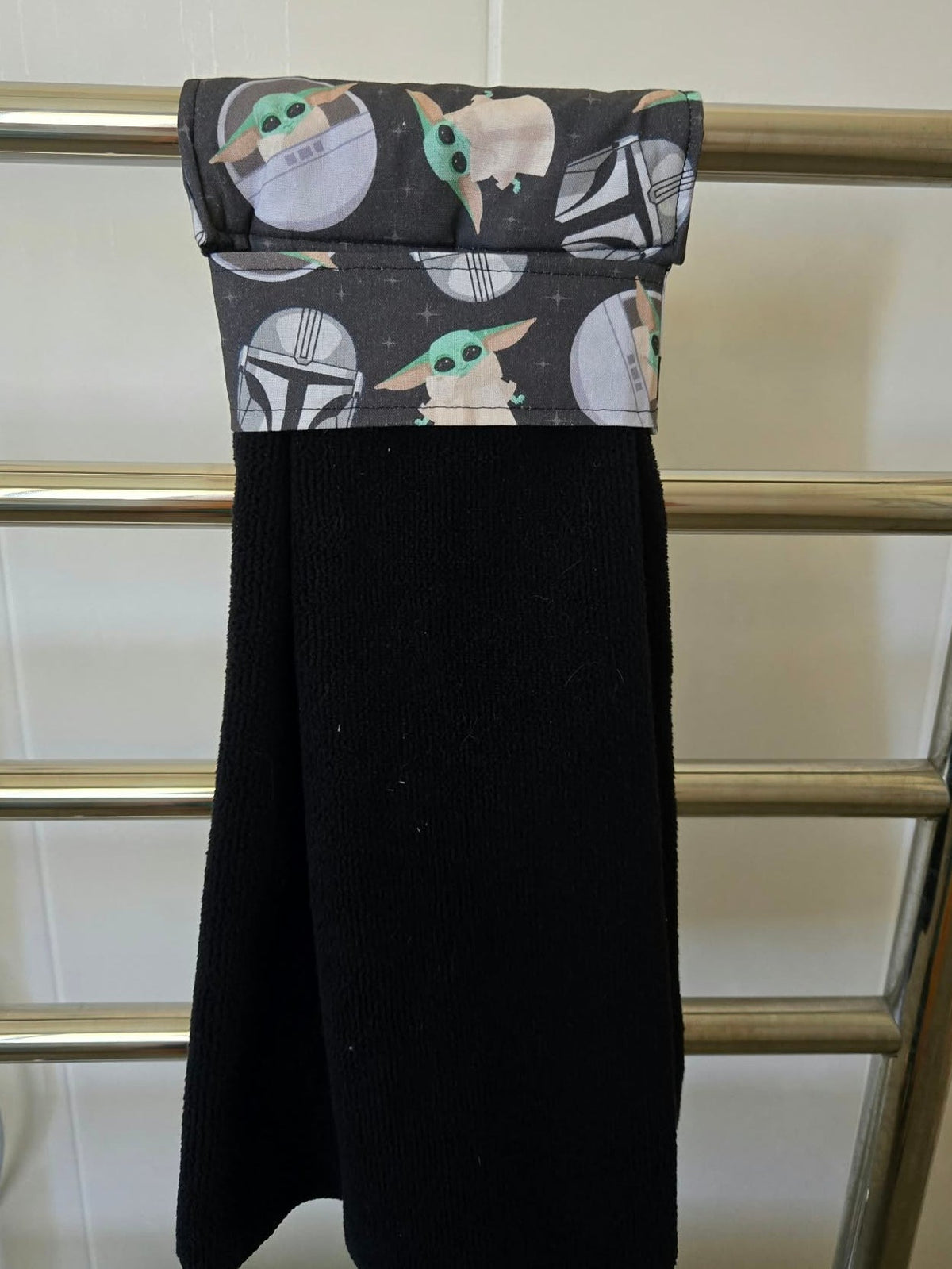 Handmade Hanging Hand Towels – Twin Pack | Mandalorian & May Gibbs - hand towels - custom gifts - hand towel twin pack - handmade australia
