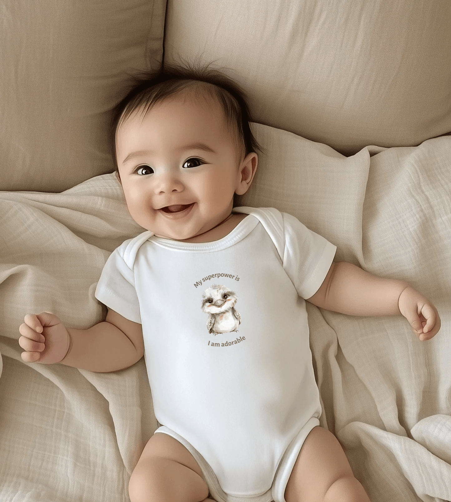 I am adorable - Australian Baby Bodysuit - Kids clothes - aunt uncle gifts - aussie baby - australian baby