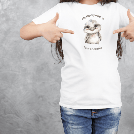 I am adorable - Australian Kids T-Shirt - Kids Clothing - aunt uncle gifts - aussie themed - australian heritage