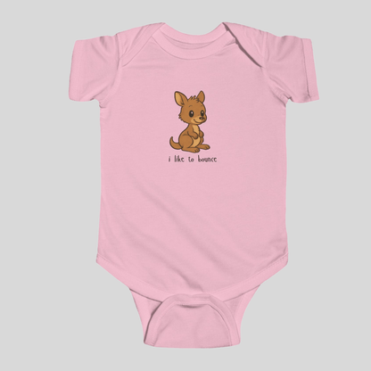 I like to Bounce - Australian Baby Bodysuit - Kids clothes - active baby - aunt uncle gift - australian baby