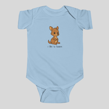I like to Bounce - Australian Baby Bodysuit - Kids clothes - active baby - aunt uncle gift - australian baby