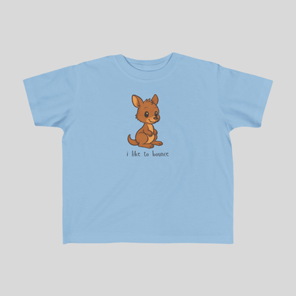 I like to Bounce - Australian Toddler T-shirt - Kids clothes - aunt uncle gifts - aussie themed - australian baby