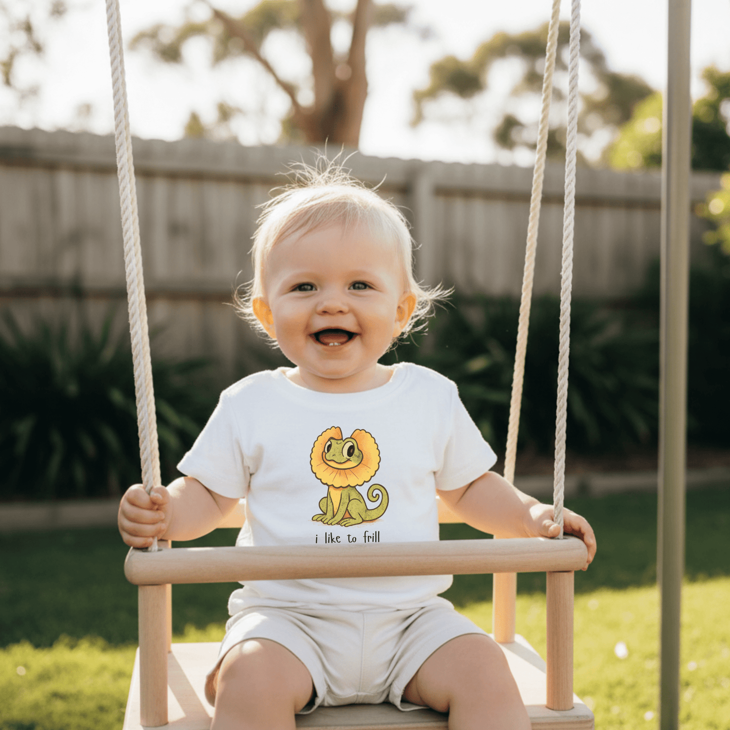 I like to Frill - Australian Baby T-Shirt - Kids clothes - australian baby - baby shower gift - baby t-shirt