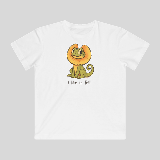 I like to Frill - Australian Kids T-Shirt - Kids clothes - aunt uncle gifts - aussie animals - australian wildlife
