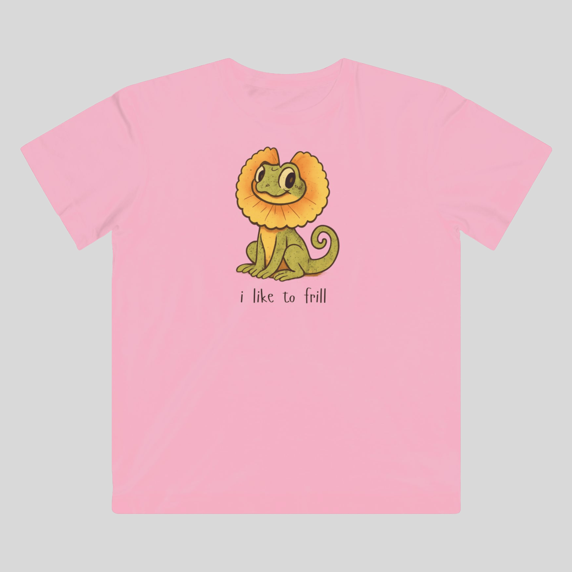 I like to Frill - Australian Kids T-Shirt - Kids clothes - aunt uncle gifts - aussie animals - australian wildlife