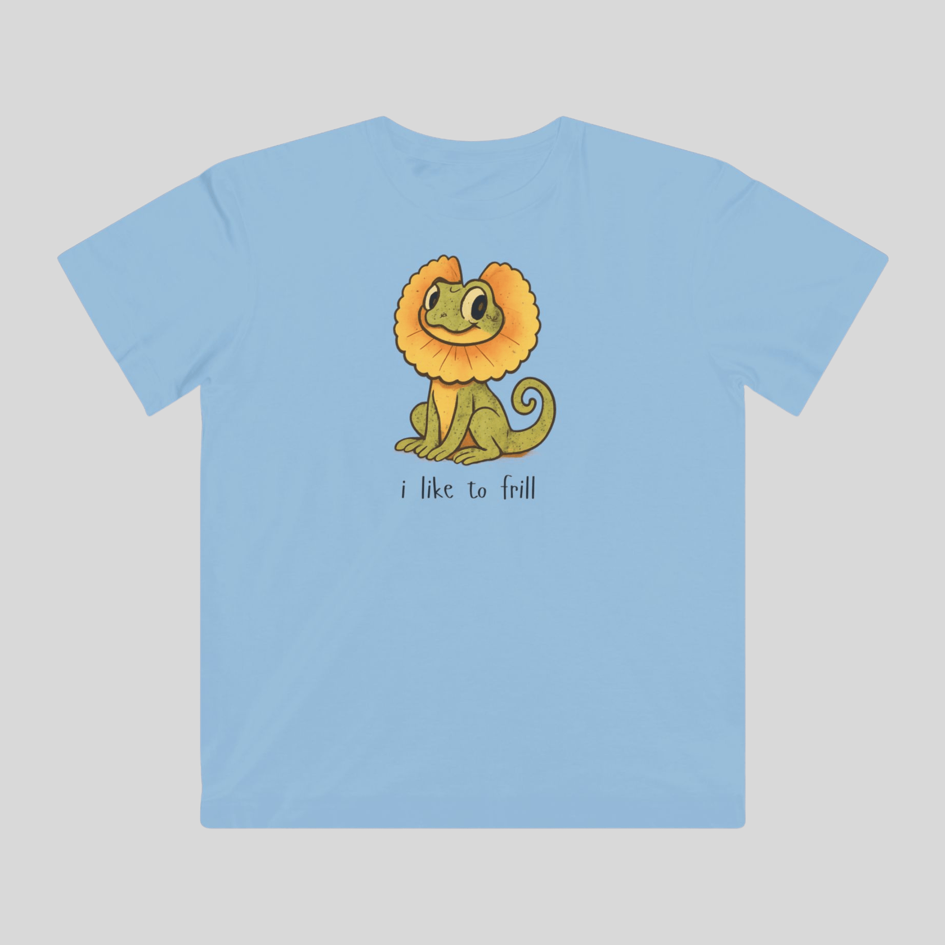 I like to Frill - Australian Kids T-Shirt - Kids clothes - aunt uncle gifts - aussie animals - australian wildlife