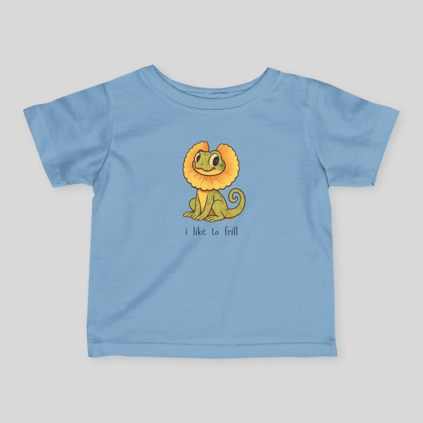 I like to Frill - Australian Toddler T-Shirt - Kids clothes - aunt uncle gift - aussie toddler clothes - australian reptile