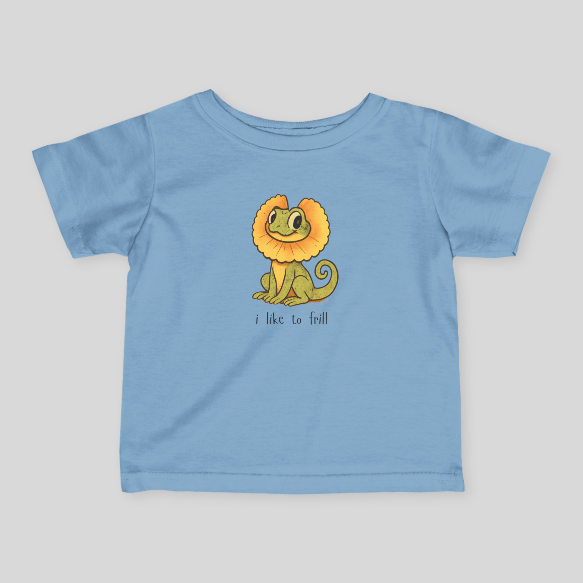 I like to Frill - Australian Toddler T-Shirt - Kids clothes - aunt uncle gift - aussie toddler clothes - australian reptile