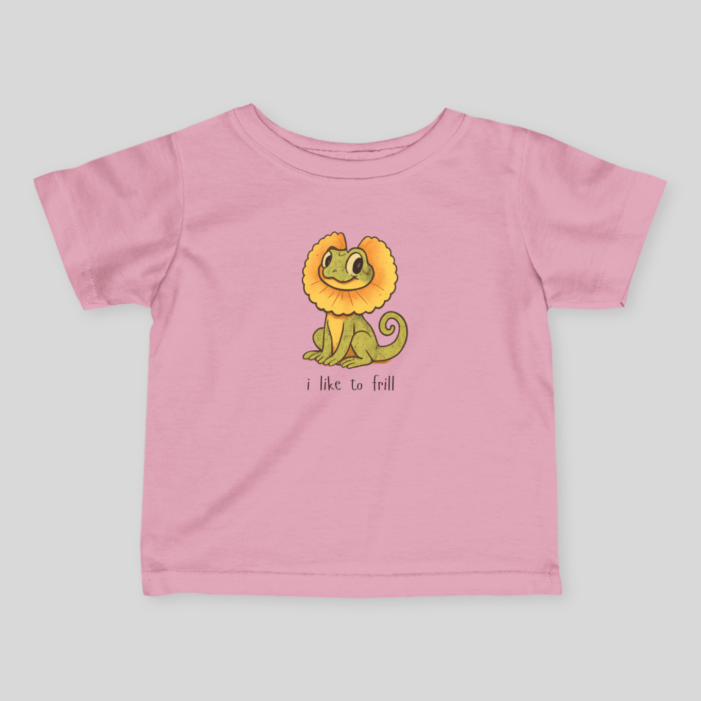 I like to Frill - Australian Toddler T-Shirt - Kids clothes - aunt uncle gift - aussie toddler clothes - australian reptile