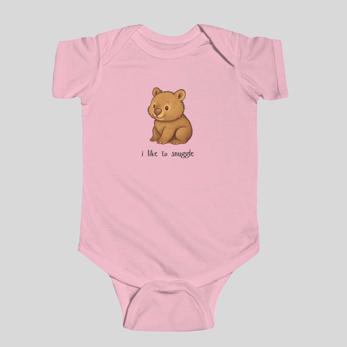 I like to snuggle - Australian Baby Bodysuit - Kids clothes - aunt uncle gift - australian baby - baby
