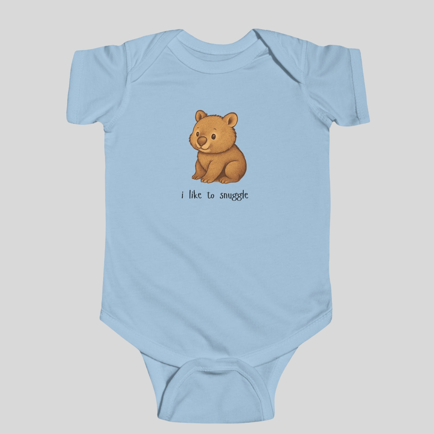 I like to snuggle - Australian Baby Bodysuit - Kids clothes - aunt uncle gift - australian baby - baby