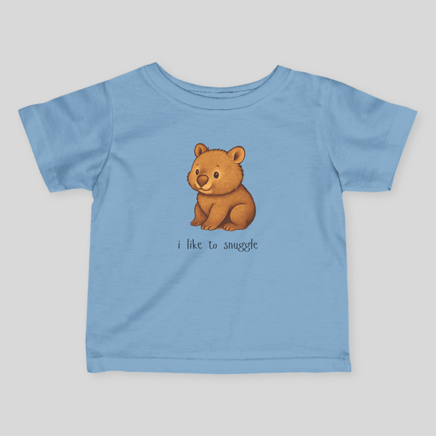 I like to snuggle - Australian Baby T-shirt - Kids clothes - australian baby - baby shower gift - baby t-shirt