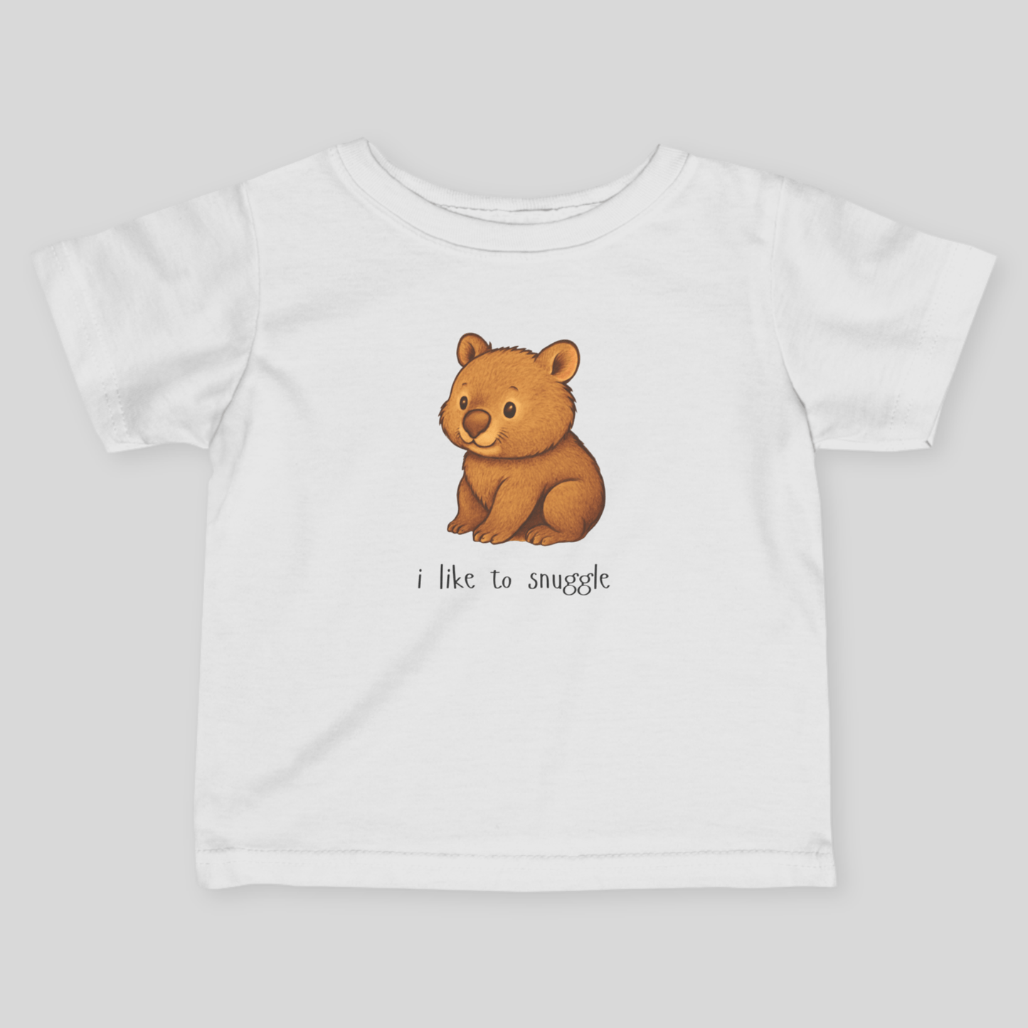 I like to snuggle - Australian Baby T-shirt - Kids clothes - australian baby - baby shower gift - baby t-shirt