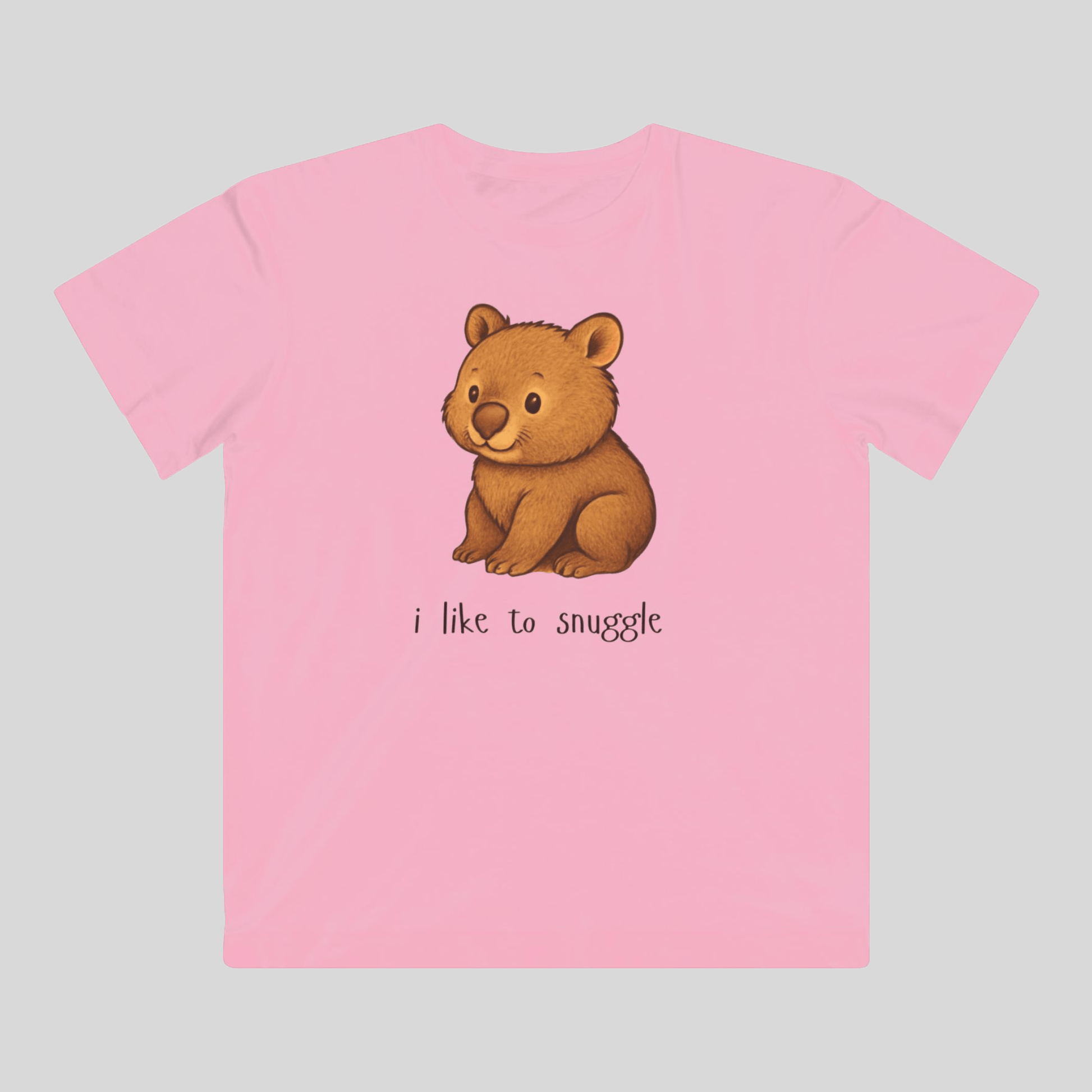 I Like to Snuggle - Australian Kids T-Shirt - Kids Clothing - active kids - aussie themed - australian wildlife