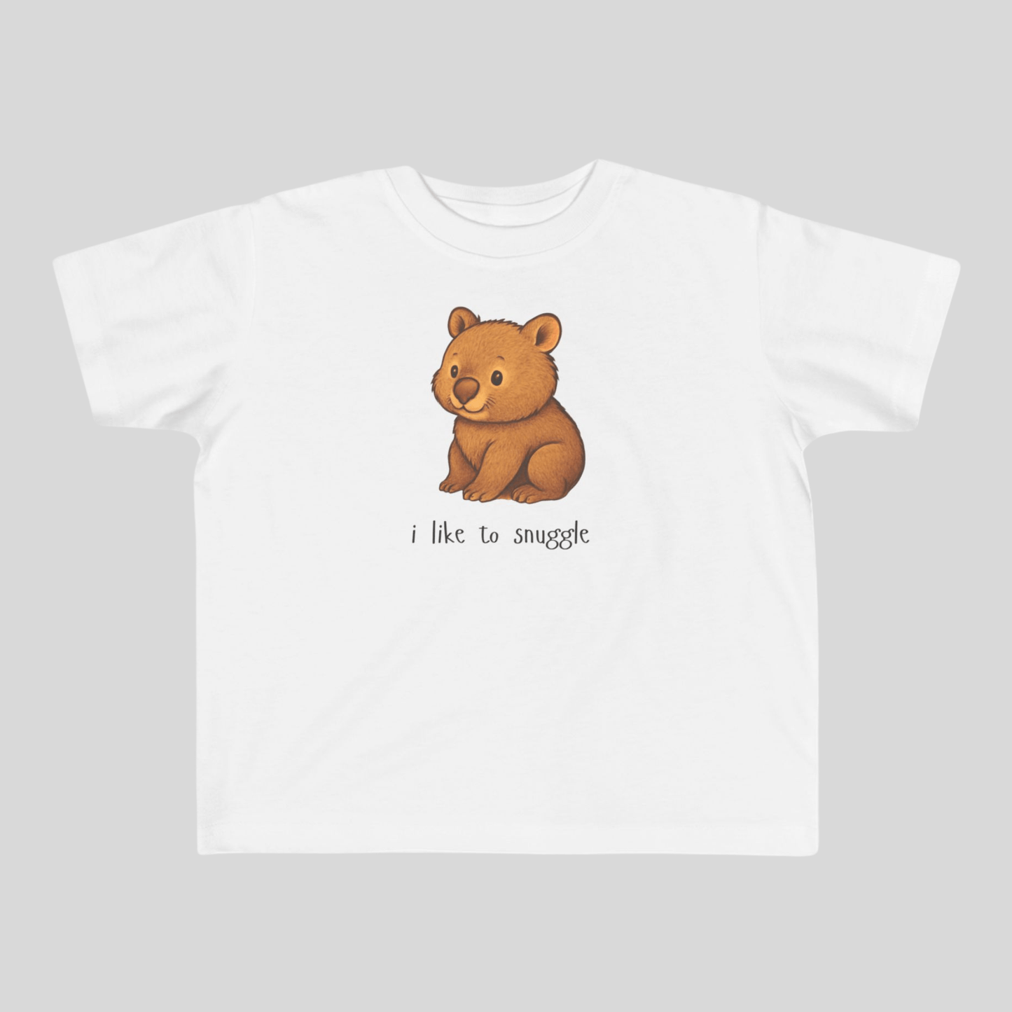 I like to snuggle - Australian Toddler T-shirt - Kids clothes - aunt uncle gifts - aussie themed - australian baby