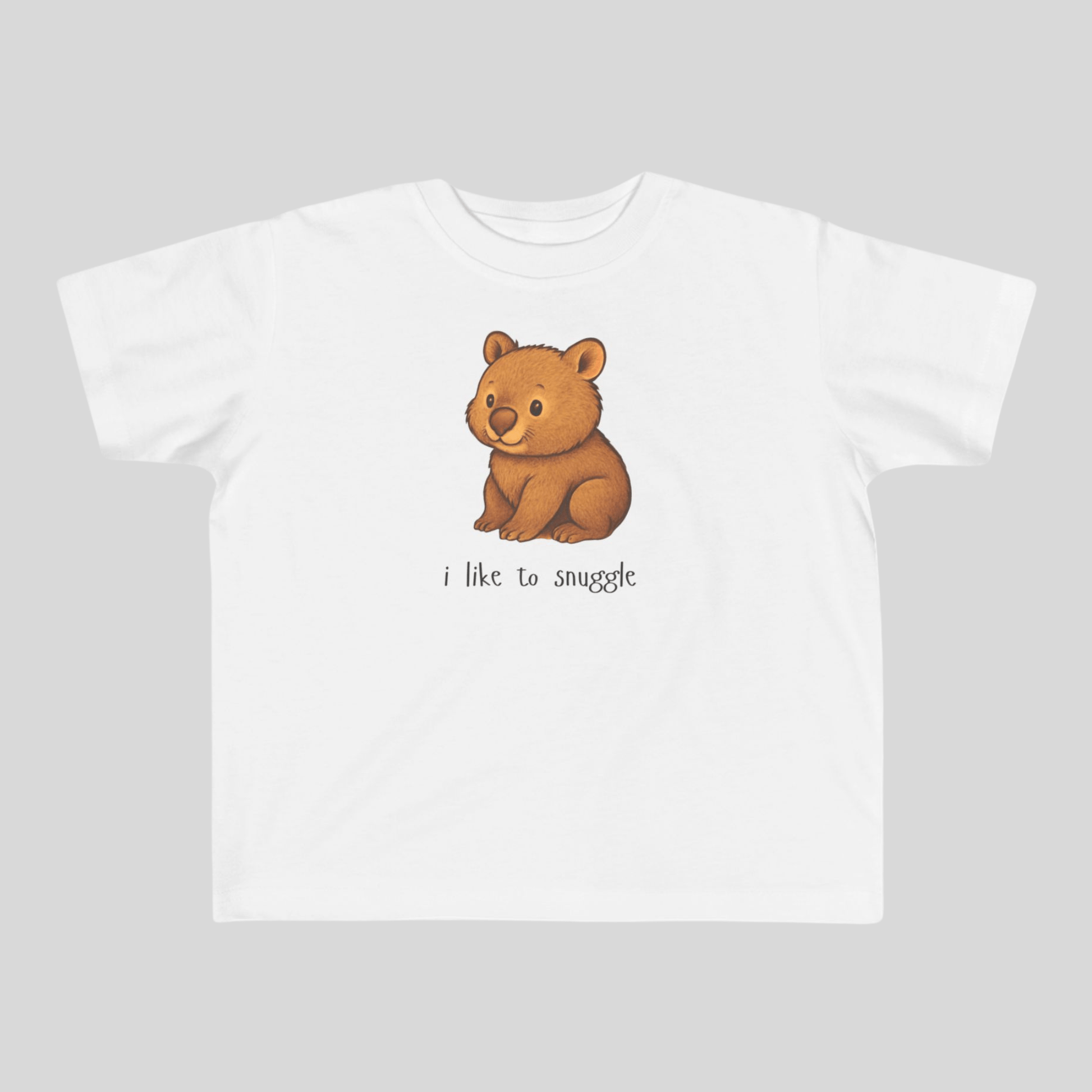 I like to snuggle - Australian Toddler T-shirt - Kids clothes - aunt uncle gifts - aussie themed - australian baby