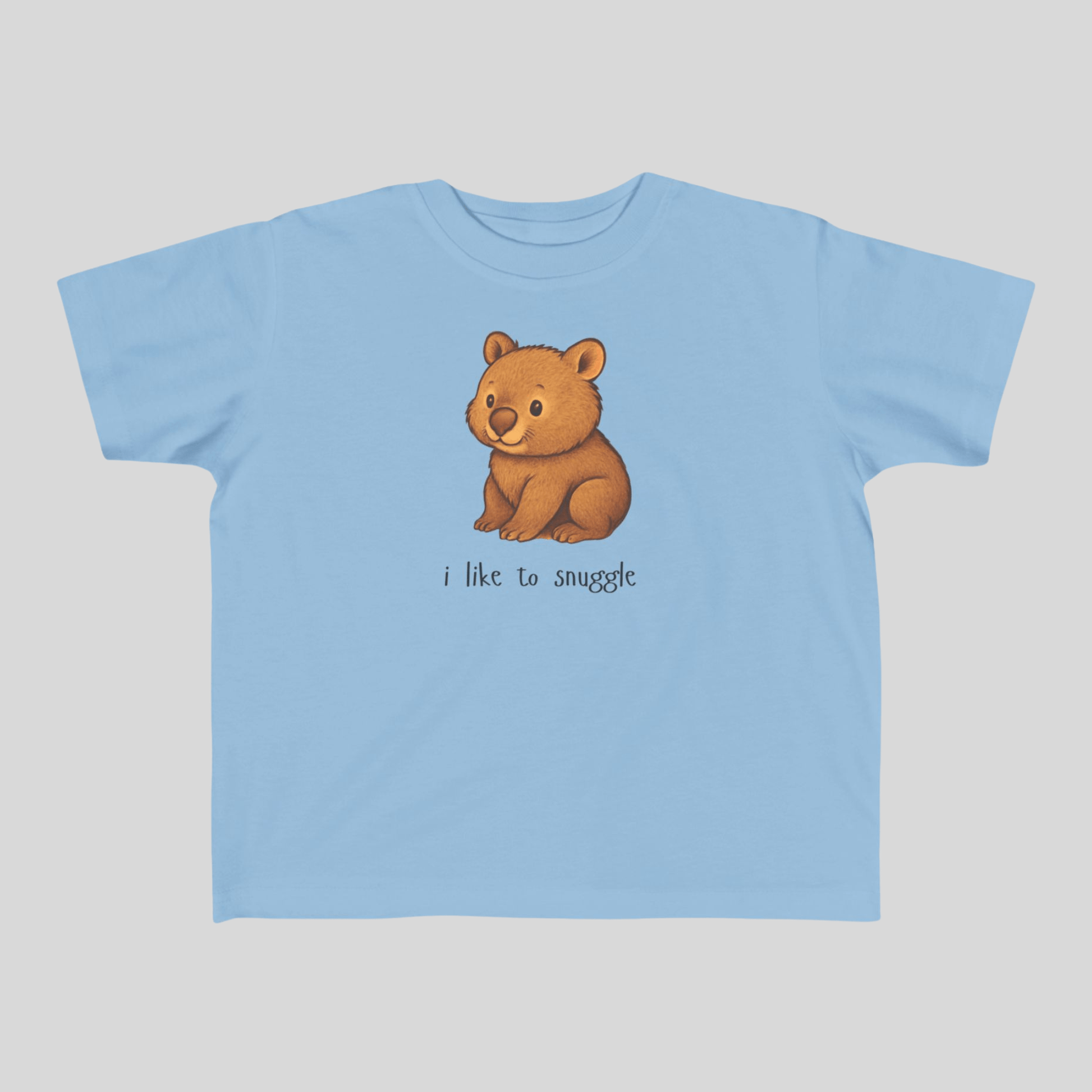 I like to snuggle - Australian Toddler T-shirt - Kids clothes - aunt uncle gifts - aussie themed - australian baby