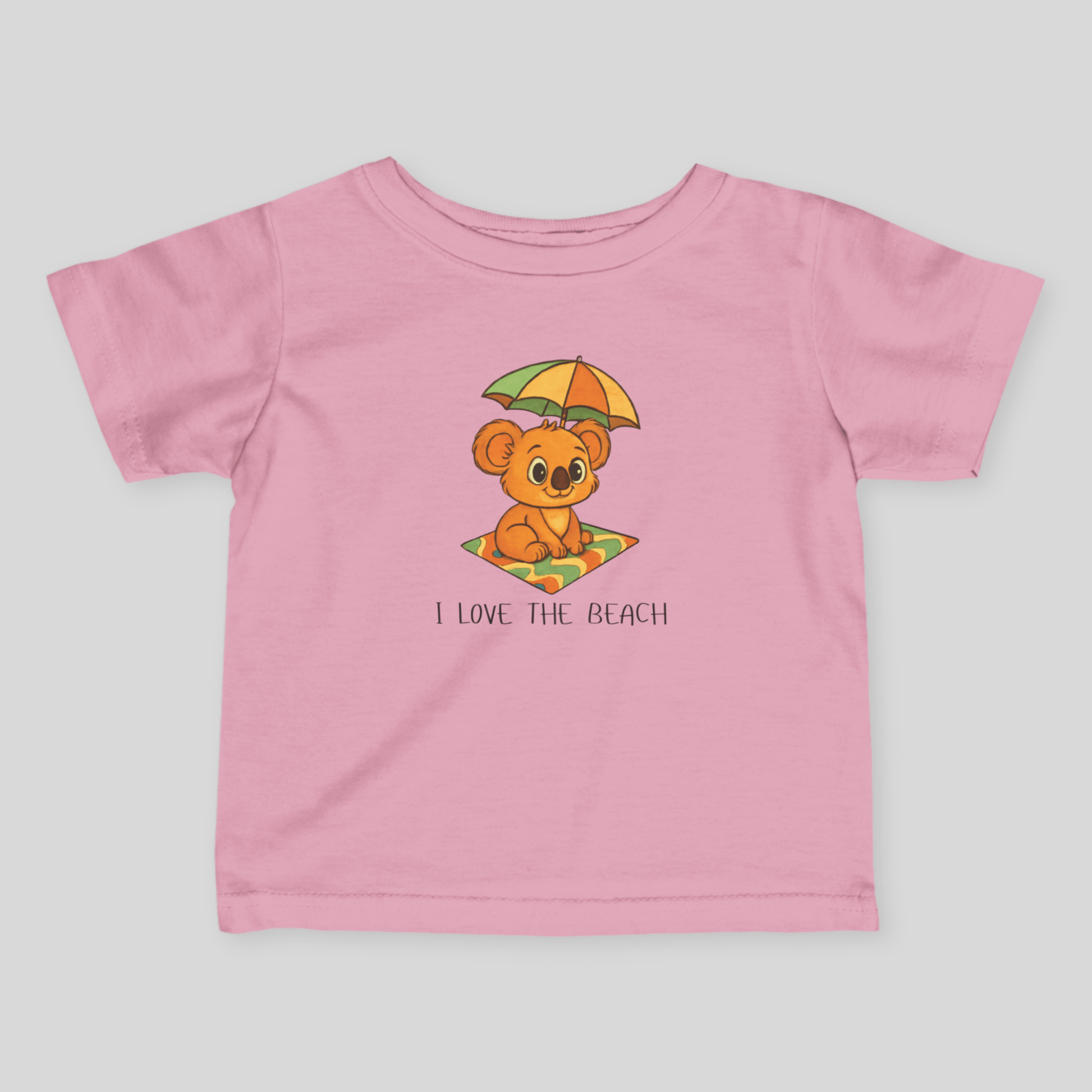 I love the Beach - Australian Baby T-shirt - Kids clothes - australian baby - baby shower gift - baby t-shirt