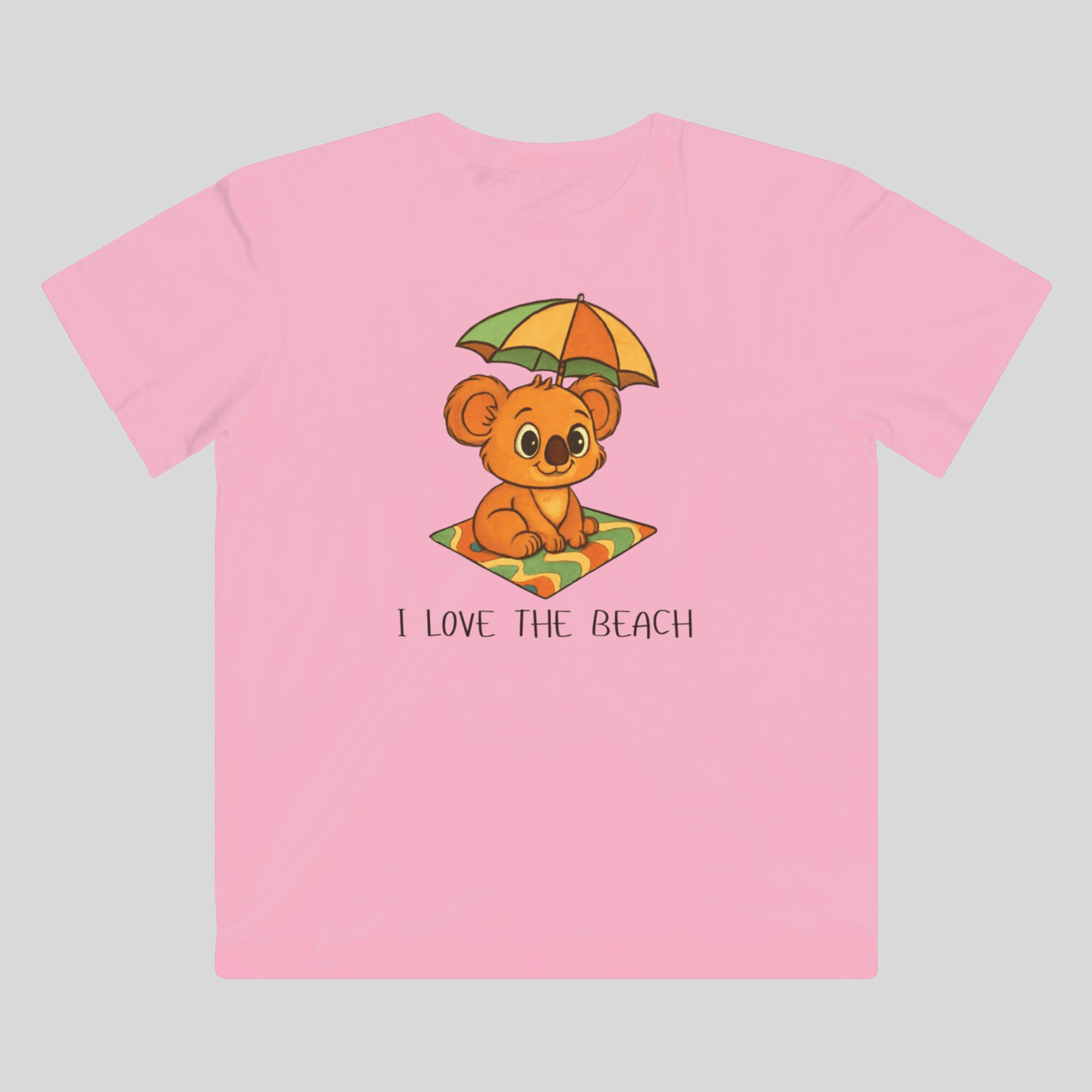 I love the Beach - Australian Kids T-shirt - Kids clothes - aunt uncle gifts - australian wildlife - baby shower