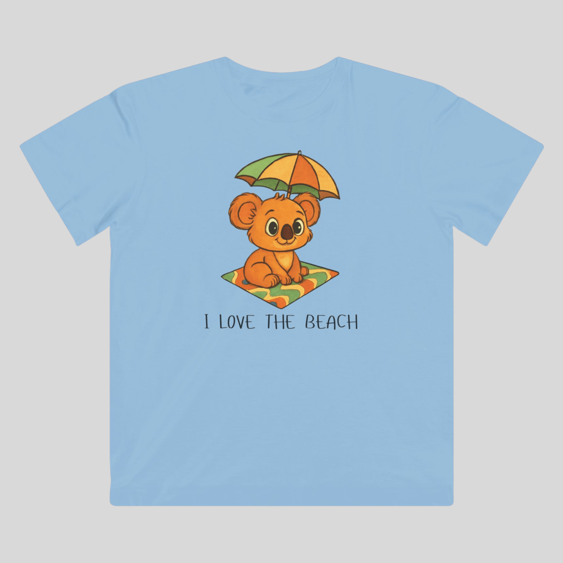 I love the Beach - Australian Kids T-shirt - Kids clothes - aunt uncle gifts - australian wildlife - baby shower