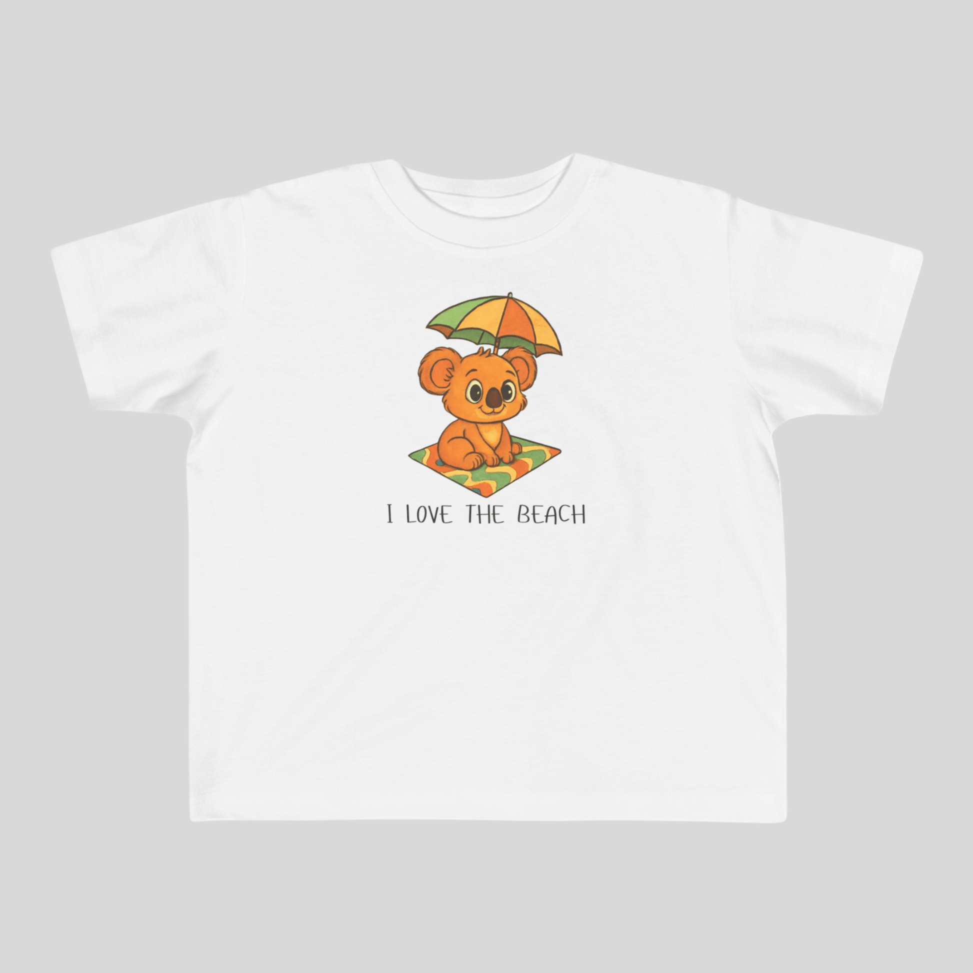 I love the Beach - Australian Toddler T-shirt - Kids clothes - aunt uncle gifts - aussie themed - australian baby