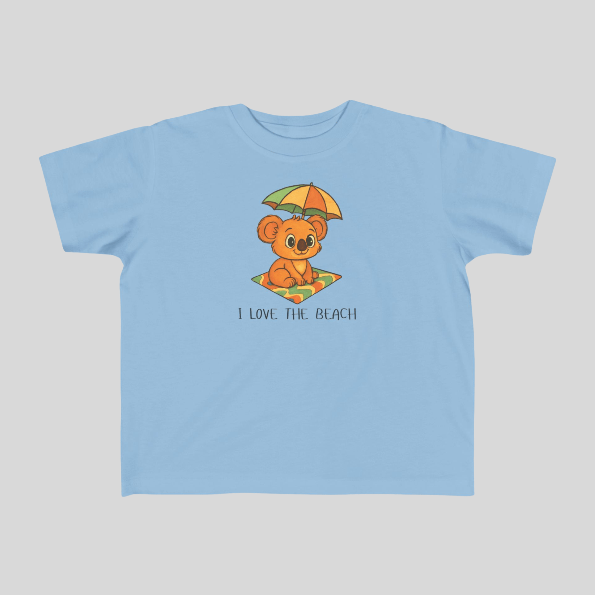 I love the Beach - Australian Toddler T-shirt - Kids clothes - aunt uncle gifts - aussie themed - australian baby