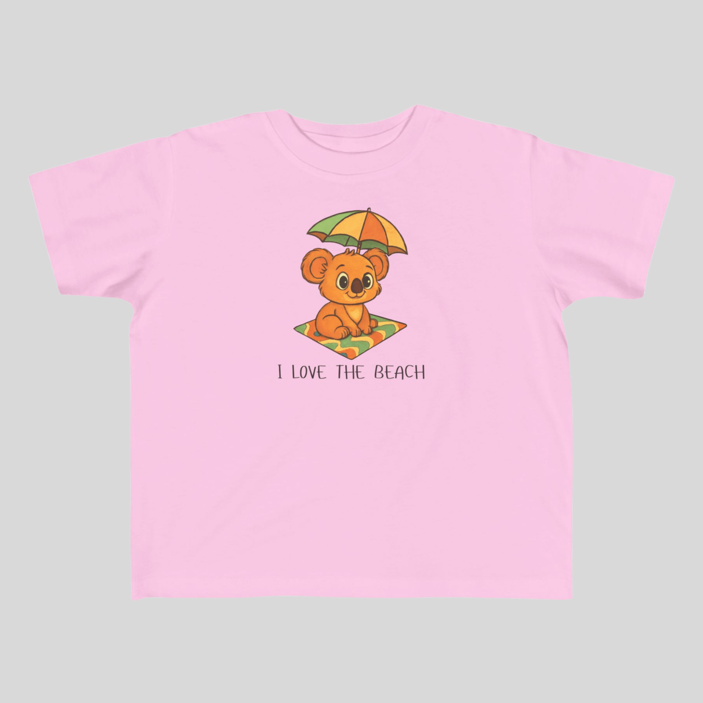 I love the Beach - Australian Toddler T-shirt - Kids clothes - aunt uncle gifts - aussie themed - australian baby