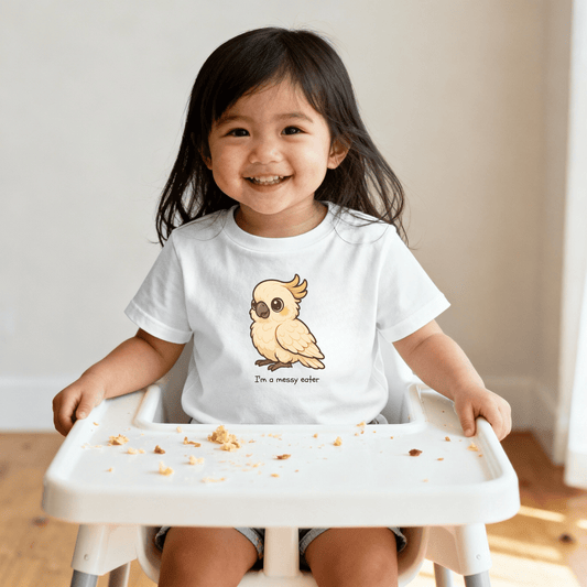 I'm a messy eater - Australian Toddler T-Shirt - Kids clothes - aunt uncle gift - aussie themed - australian made