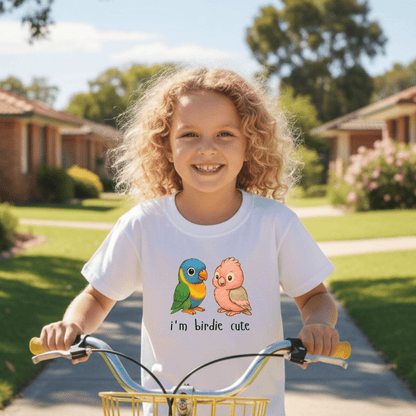 I'm Birdie Cute - Australian Kids T-shirt - Kids clothes - aunt uncle gifts - australian wildlife - bird shirt