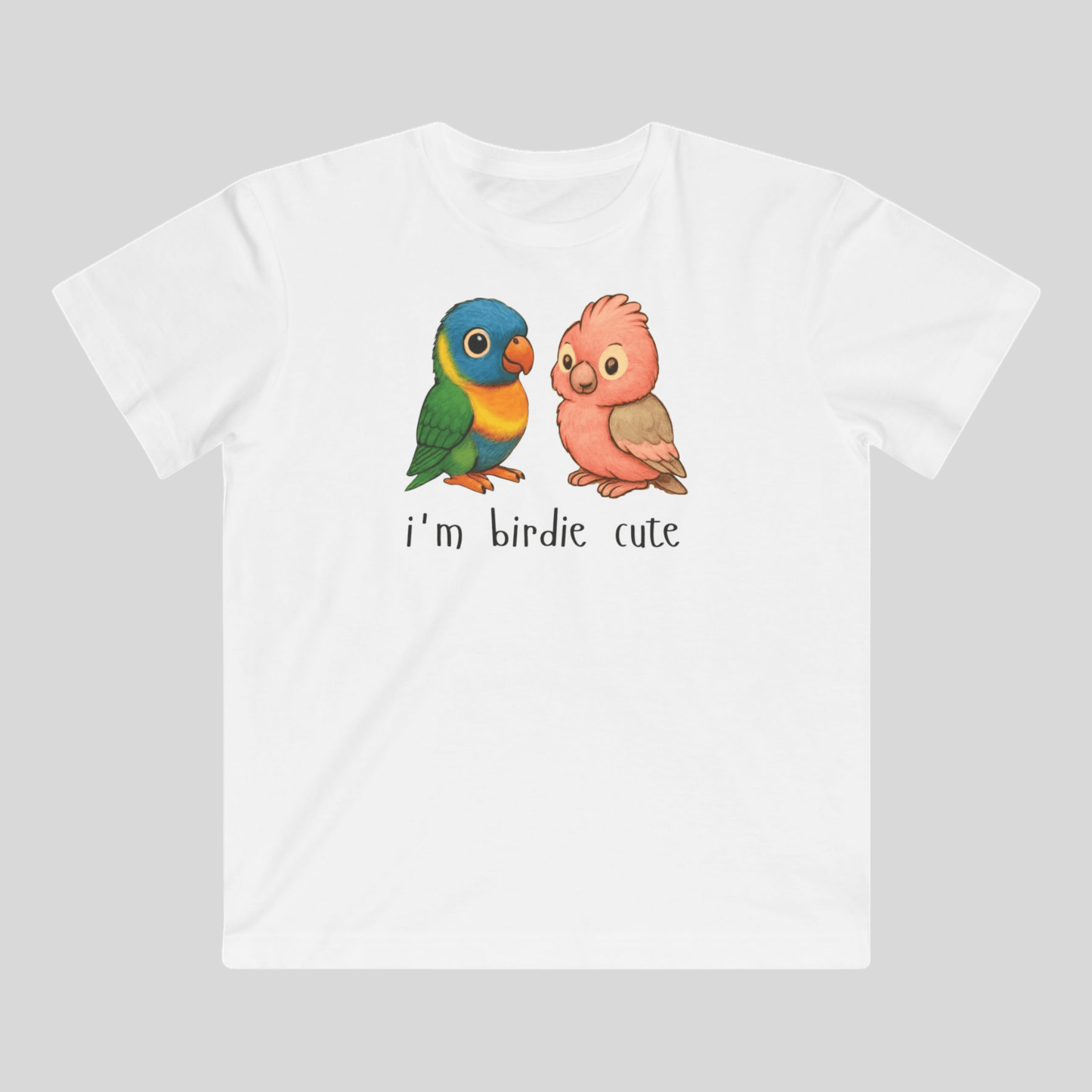 I'm Birdie Cute - Australian Kids T-shirt - Kids clothes - aunt uncle gifts - australian wildlife - bird shirt