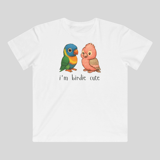 I'm Birdie Cute - Australian Kids T-shirt - Kids clothes - aunt uncle gifts - australian wildlife - bird shirt