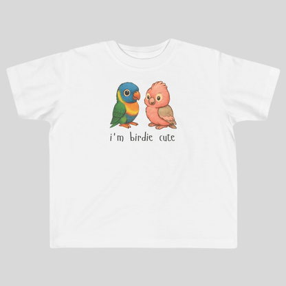 I'm Birdie Cute - Australian Toddler T-shirt - Kids clothes - aunt uncle gifts - aussie themed - australian baby
