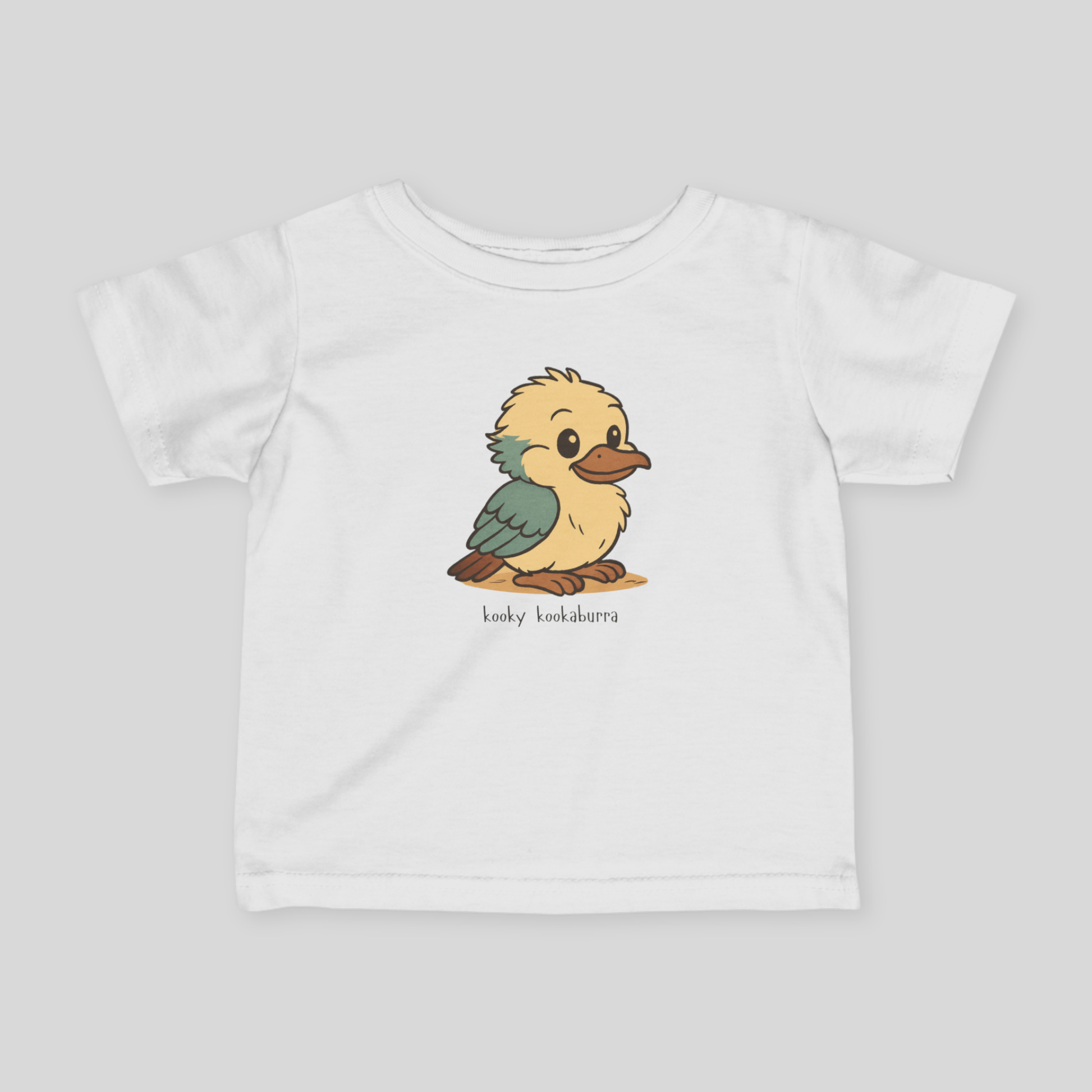 Kooky Kookaburra - Australian Baby T-shirt - Kids clothes - Adorable Baby Gift - Adorable Baby Outfit - australian - bird