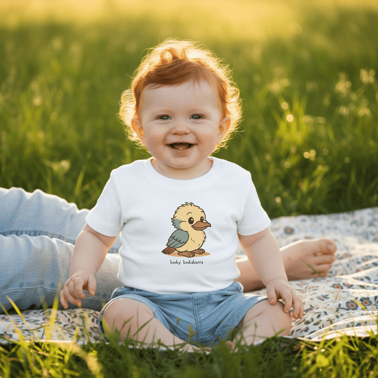 Kooky Kookaburra - Australian Baby T-shirt - Kids clothes - Adorable Baby Gift - Adorable Baby Outfit - australian - bird